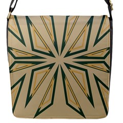 Abstract Pattern Geometric Backgrounds   Flap Closure Messenger Bag (s) by Eskimos