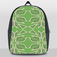 Abstract Pattern Geometric Backgrounds   School Bag (xl) by Eskimos