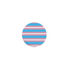 Trans Flag Stripes 1  Mini Buttons by WetdryvacsLair