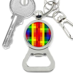 Pride Plaid Bottle Opener Key Chain by WetdryvacsLair