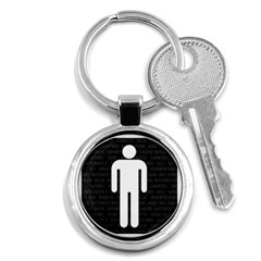 All Work And No Pants Makes Jack Significantly More Interesting Key Chain (round) by WetdryvacsLair