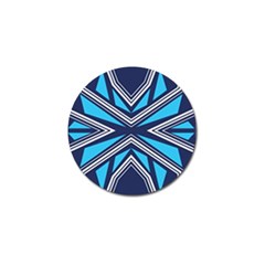 Abstract Pattern Geometric Backgrounds  Golf Ball Marker by Eskimos