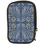 Folk flowers print Floral pattern Ethnic art Compact Camera Leather Case Front