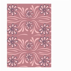 Folk Flowers Print Floral Pattern Ethnic Art Small Garden Flag (two Sides) by Eskimos