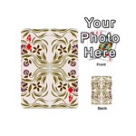 Folk flowers print Floral pattern Ethnic art Playing Cards 54 Designs (Mini) Front - Diamond4