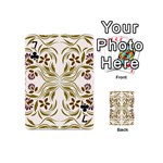 Folk flowers print Floral pattern Ethnic art Playing Cards 54 Designs (Mini) Front - Club7