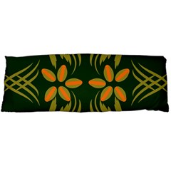 Folk Flowers Print Floral Pattern Ethnic Art Body Pillow Case Dakimakura (two Sides) by Eskimos