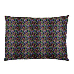 Seamless Prismatic Geometric Pattern With Background Pillow Case by Jancukart