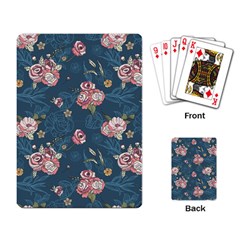 Vintage Flowers Pattern Playing Cards Single Design (rectangle) by Jancukart