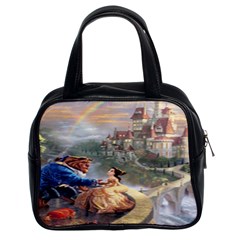 Beauty And The Beast Castle Classic Handbag (two Sides) by artworkshop