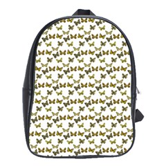 Moths Photos Motif Pattern School Bag (large) by dflcprintsclothing