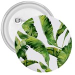 Sheets Tropical Plant Palm Summer Exotic 3  Buttons Front