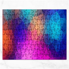 Triangles Polygon Color Rectangular Jigsaw Puzzl by artworkshop