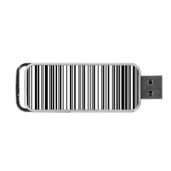 Barcode Pattern Portable Usb Flash (one Side) by Sapixe