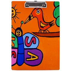 Graffiti 1 A4 Clipboard by nate14shop