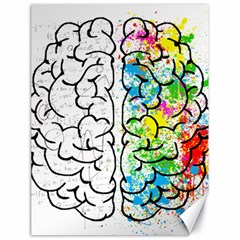 Brain-mind-psychology-idea-drawing Canvas 18  X 24  by Jancukart