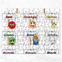 Graphic-smiley-color-diagram Rectangular Jigsaw Puzzl by Jancukart