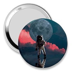 Astronaut-moon-space-nasa-planet 3  Handbag Mirrors by Jancukart