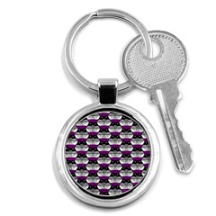 Hackers Town Void Mantis Hexagon Asexual Ace Pride Flag Key Chain (round) by WetdryvacsLair