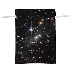 James Webb Space Telescope Deep Field  Lightweight Drawstring Pouch (xl) by PodArtist