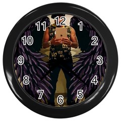 Screenshot 20220701-212826 Piccollage Wall Clock (black) by MDLR