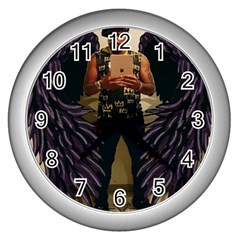 Screenshot 20220701-212826 Piccollage Wall Clock (silver) by MDLR