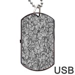 Comb Dog Tag USB Flash (One Side) Front