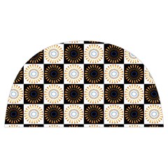 Illustration Checkered Pattern Decoration Anti Scalding Pot Cap by Sapixe