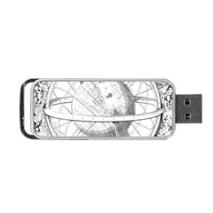 Constellations Celestial Moon Earth Portable Usb Flash (two Sides) by Sapixe