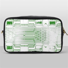 Circuit Board Toiletries Bag (one Side) by Sapixe