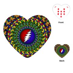 Grateful Dead Playing Cards Single Design (heart) by Jancukart