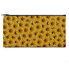 Floral Wallpaper Floral Background Pencil Case by Amaryn4rt