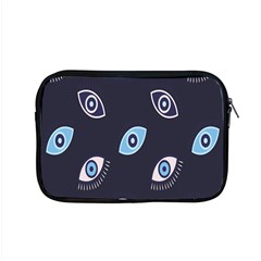 Eyes Evil Eye Blue Pattern Apple Macbook Pro 15  Zipper Case by artworkshop