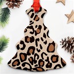 Leopard Jaguar Dots Ornament (Christmas Tree)  Front