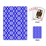 Portuguese Tiles Vibes Plaids Playing Cards Single Design (Rectangle) Back