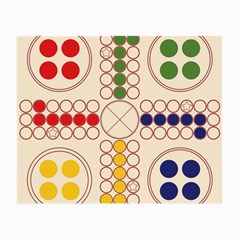 Ludo Game Small Glasses Cloth by Wegoenart