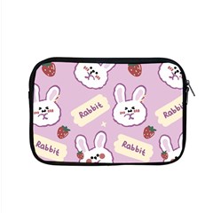 Illustration Rabbit Cartoon Background Pattern Apple Macbook Pro 15  Zipper Case by Sudhe