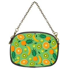 Fruit Tropical Pattern Design Art Chain Purse (one Side) by danenraven