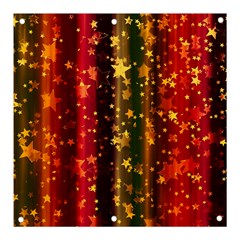 Illustration Background Christma Xmas Star Stars Pattern Wallpaper Banner And Sign 3  X 3  by danenraven