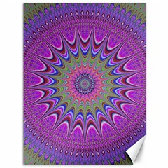 Art Mandala Design Ornament Flower Canvas 36  X 48  by Ravend