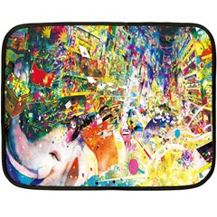 Multicolor Anime Colors Colorful Double Sided Fleece Blanket (mini)  by BangZart