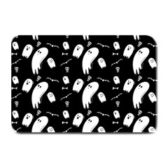 Ghost Background Halloween Plate Mats by Wegoenart