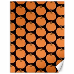 Black And Orange Pumpkin Canvas 36  X 48  by ConteMonfrey