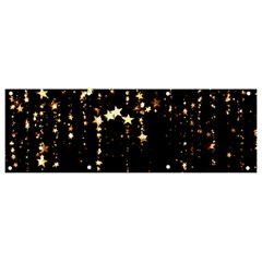 Stars Christmas Background Pattern Banner And Sign 9  X 3  by danenraven