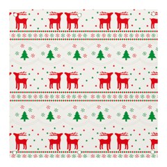 Christmas Illustration Texture Pattern Banner And Sign 3  X 3  by danenraven