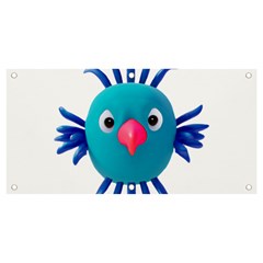 Fantasy 3d Bird Illustration 2 Banner And Sign 4  X 2  by dflcprintsclothing