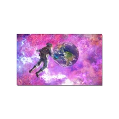 Astronaut Earth Space Planet Fantasy Sticker Rectangular (10 Pack) by Ravend