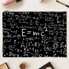 Science Einstein Formula Mathematics Physics Cosmetic Bag (xxxl) by danenraven