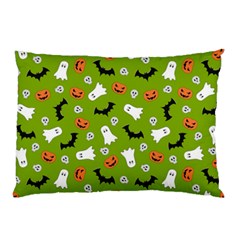 Pattern Seamless Halloween Fall Pillow Case by Wegoenart