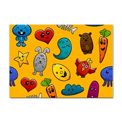 Graffiti Characters Seamless Ornament Sticker A4 (10 Pack) by Wegoenart